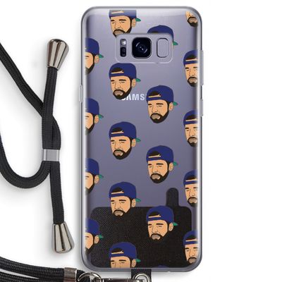 Drake Away: Samsung Galaxy S8 Transparant Hoesje met koord