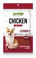 JERHIGH CHICKEN STIX MET KIP EN VITAMINE E 100 GR - thumbnail