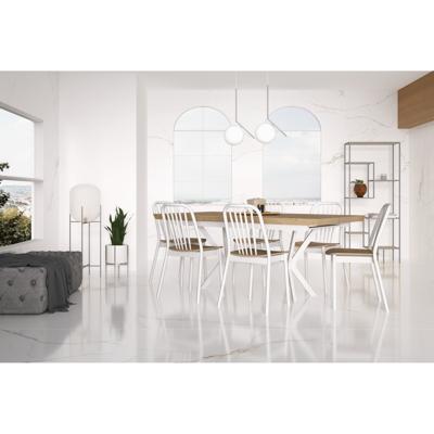 Vloer- en Wandtegel Navarti Lance 60x60 cm Mat Wit Navarti