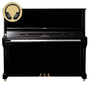 Yamaha SU7 SH3 PE messing silent piano (zwart hoogglans)