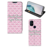 OnePlus Nord N10 5G Design Case Flowers Pink DTMP - thumbnail