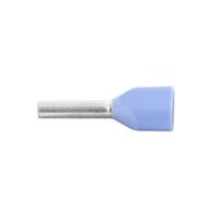 Vogt Verbindungstechnik 470208D Dubbele adereindhulzen 0.75 mm² Deels geïsoleerd Blauw 100 stuk(s)