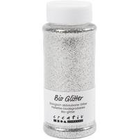 Creativ Company Bio sparkles, zilver, 140 ml/ 1 doosje