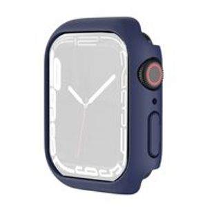 Apple Watch 41mm Hard case (open front) - Donkerblauw - Geschikt voor Apple Watch 41mm