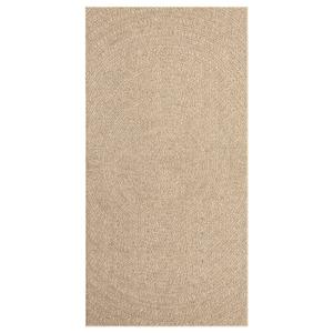 vidaXL Vloerkleed ZIZUR binnen en buiten 80x150 cm jute look