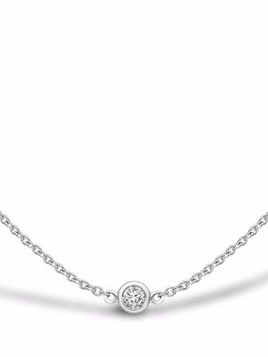 Pragnell collier Sundance en or blanc 18ct pavé de diamants - Argent