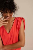 Laure jumpsuit - coral red - 13670