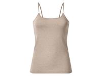 esmara Dames spaghettitop (Beige, M (40/42))