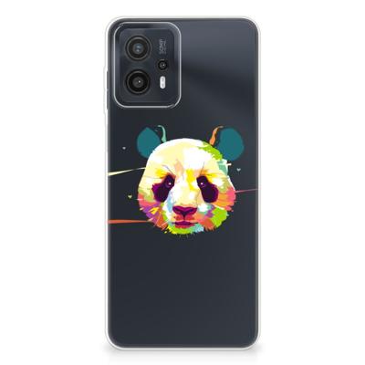 Motorola Moto G23 | G13 Telefoonhoesje met Naam Panda Color Motorola Moto G23 | G13 Telefoonhoesje met Naam Panda Color