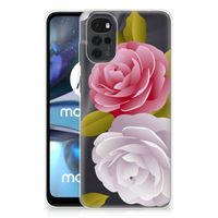 Motorola Moto G22 TPU Case Roses - thumbnail