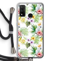 Gele kuif: Huawei P Smart (2020) Transparant Hoesje met koord Gele kuif: Huawei P Smart (2020) Transparant Hoesje met koord
