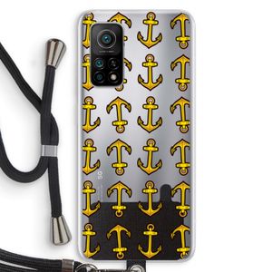 Musketon Anchor: Xiaomi Mi 10T 5G Transparant Hoesje met koord