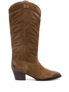 Ash bottes Heaven en daim - Marron