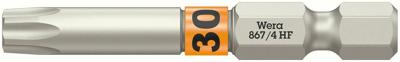 Wera 867/4 TORX® HF bits met vasthoudfunctie, TX 30 x 50 mm - 05060510001