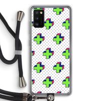 8-bit N°10: Samsung Galaxy A41 Transparant Hoesje met koord