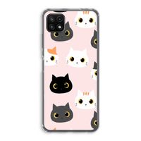 Katten: Samsung Galaxy A22 5G Transparant Hoesje