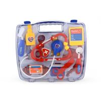 Simulatie stethoscoop set draagbare geneeskunde vak kind Doctor rol spelen Toy (blauw)