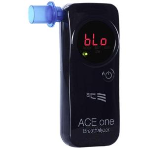 ACE one Alcoholtester Zwart 0 tot 4 ‰ Incl. display, Countdown-functie, Weergave van verschillende eenheden