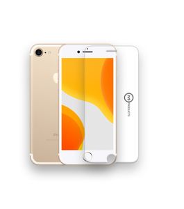 Screenprotector geschikt voor iPhone 7 - Tempered Glass - Beschermglas - Glas - Transparant