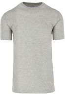 RAGMAN Regular Fit T-Shirt ronde hals grijs, Melange - thumbnail