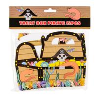 Duckiez Lg-imports uitdeelbox piraten schatkist, 12st.
