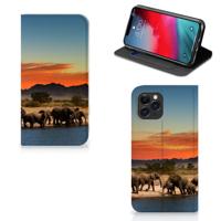 Apple iPhone 11 Pro | Hoesje maken | Olifanten