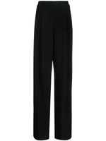 Ermanno Scervino pantalon ample à taille-haute - Noir