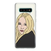 Mary Kate: Samsung Galaxy S10 Plus Transparant Hoesje