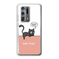 GSM poes: Huawei P40 Pro Plus Transparant Hoesje