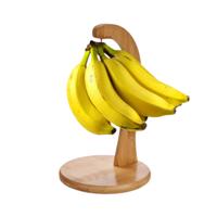 Bananenhouder - bamboe - 18 x 28,5 cm - bananenhaak druiven / bananenhanger