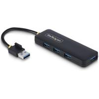 StarTech.com 4-Port USB-A Hub, 5Gbps, Bus Powered, Compacte Travel Mini USB Hub, Multi-Port USB 3.0