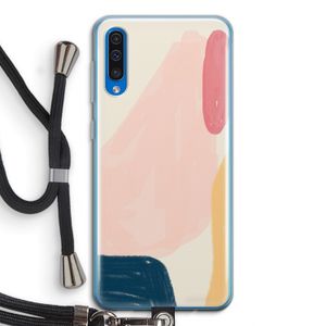 Saturday Flow: Samsung Galaxy A50 Transparant Hoesje met koord