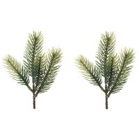 20x Groene kersttakken / dennentakjes 23 cm kerstversiering