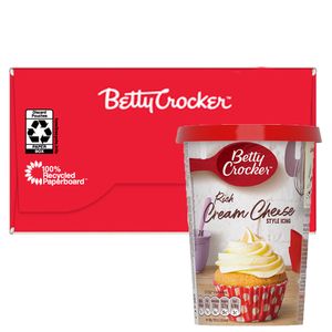 Betty Crocker - Rich Ceam Cheese Style Icing - 6x 400g