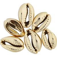 Creativ Company Schelpen, l: 20 mm, verguld, 6 stuk/ 1 doos