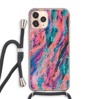 Electric Times: iPhone 11 Pro Max Transparant Hoesje met koord