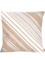 Missoni Home coussin Saint Remy 40x40 à rayures - Tons neutres