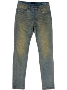 Purple Brand jean P001 Glitter Dirty à coupe skinny - Bleu