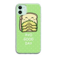 Avo Good Day: iPhone 11 Transparant Hoesje