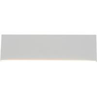 LED Wandlamp 12W Warm Wit 3000K Dimbaar Rechthoekig Mat Wit Aluminium