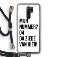 Da ziede van hier: Xiaomi Redmi 9 Transparant Hoesje met koord