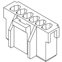 Molex 351550300 Male behuizing (kabel) Totaal aantal polen: 3 Rastermaat: 2.50 mm Inhoud: 1 stuk(s) Bulk