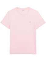 Polo Ralph Lauren t-shirt en coton à logo brodé - Rose - thumbnail