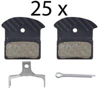 SHIMANO j05a-rf resin ice-tec disc brake pads (25 workshop pack)