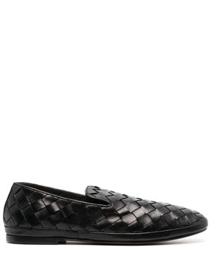 Henderson Baracco mocassins Guinea en cuir - Noir