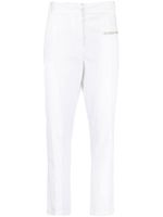 Fabiana Filippi pantalon droit à taille haute - Blanc