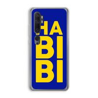 Habibi Blue: Xiaomi Mi Note 10 Transparant Hoesje