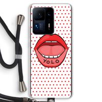 Yolo Denise: Xiaomi Mi Mix 4 Transparant Hoesje met koord