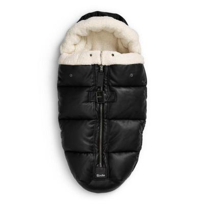 Elodie voetenzak kinderwagen buggy Vegan leder Aviator Black Elodie voetenzak kinderwagen buggy Vegan leder Aviator Black