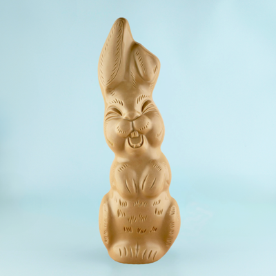 Chocolade paashaas (hol) karamel (650 gram)